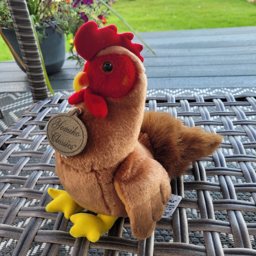 YOMIKO Classics Rooster Plush 8"